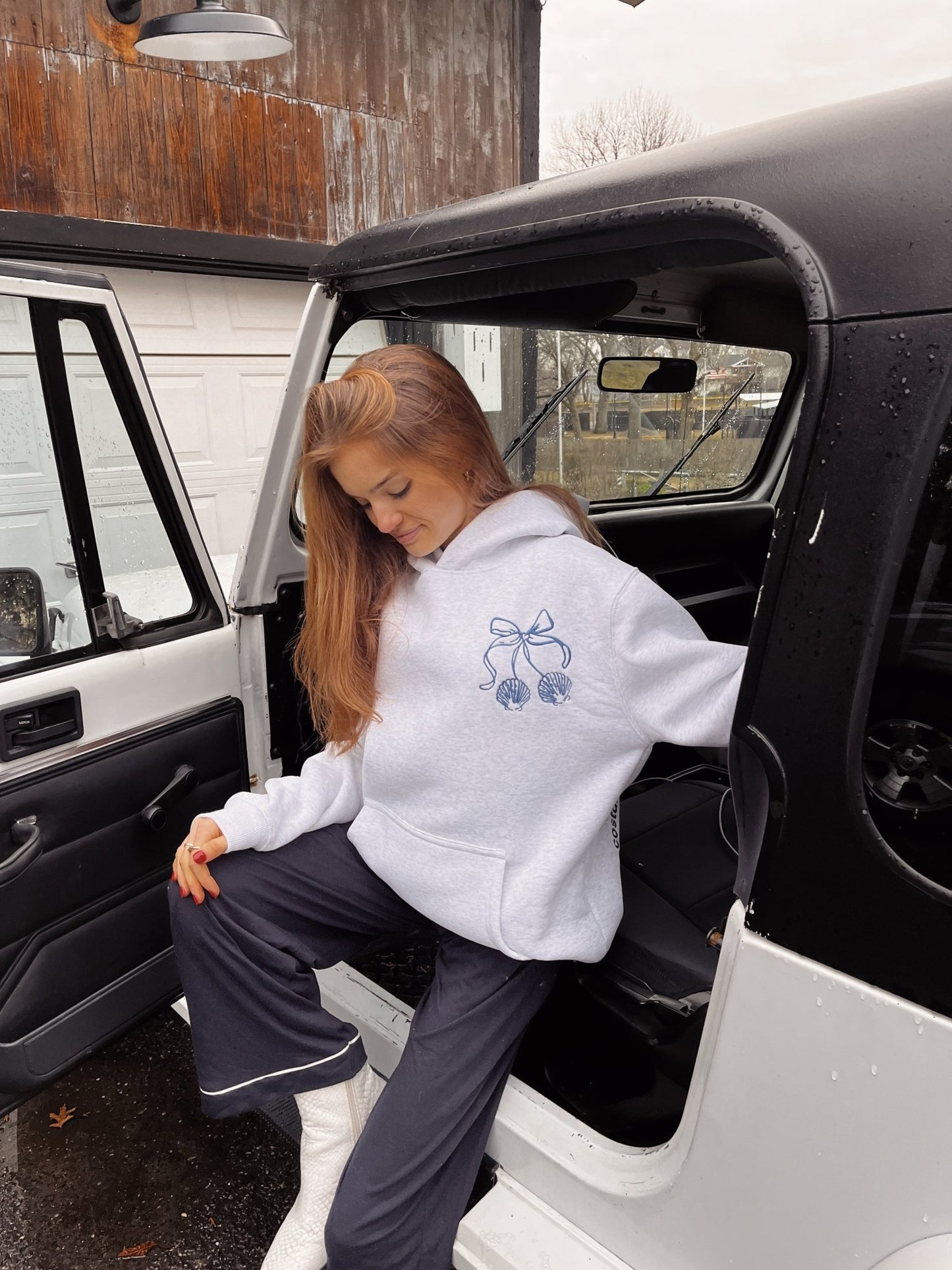 Costal Cowgirl Bow Hoodie - costal.customs