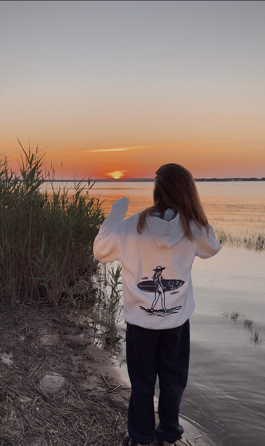 Costal Customs Cowgirl Bow Hoodie - costal.customs