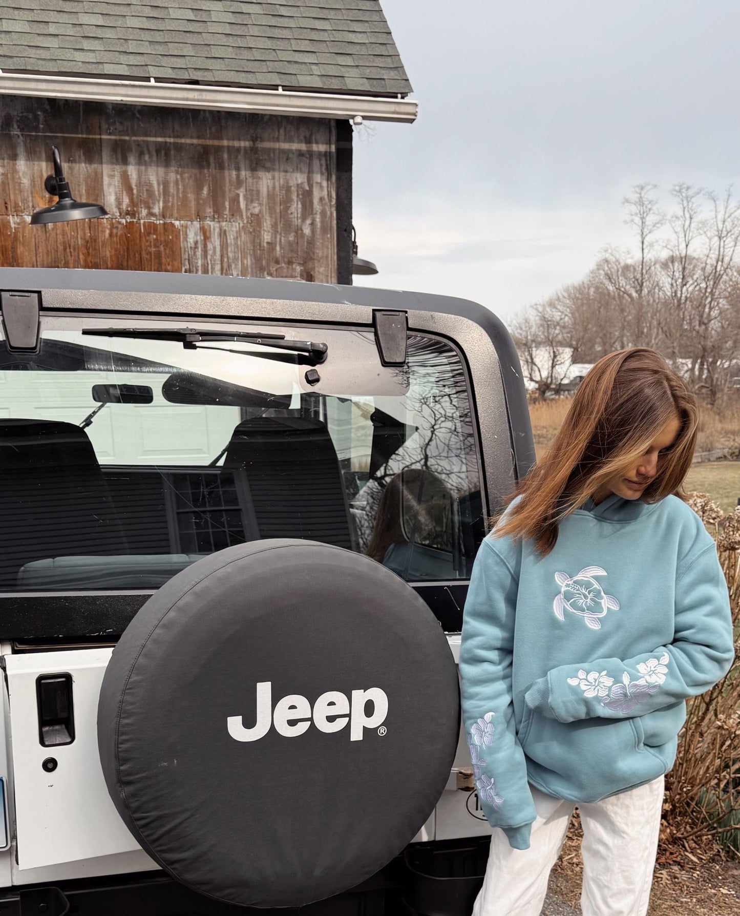 Costal Hibiscus Turtle Hoodie - costal.customs