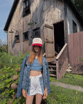 Red Rodeo Disco Hat