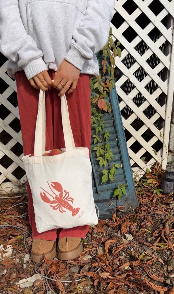 Costal Lobster Tote 𓆝