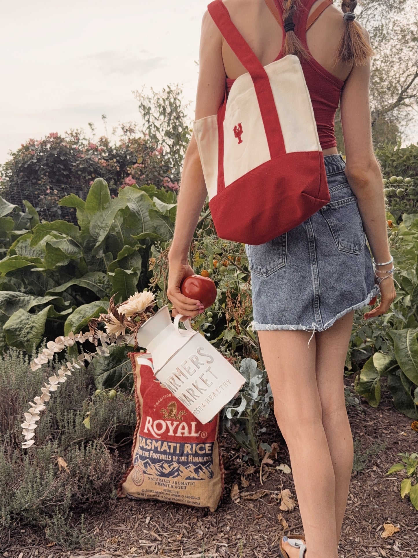 Lucky Lucy Lobster Tote