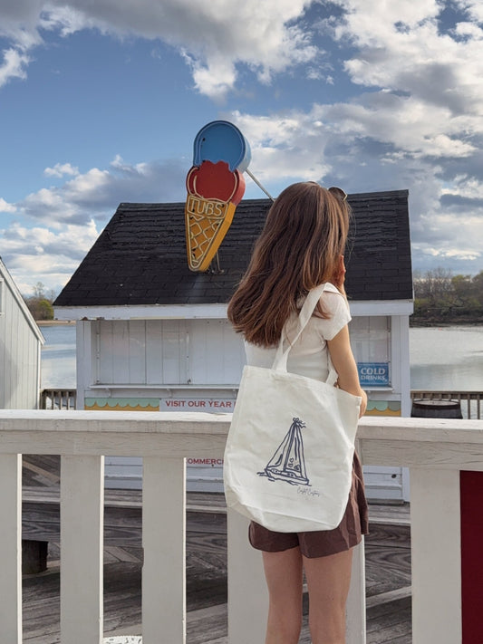 Costal Customs Sailboat Tote ⏅ - costal.customs