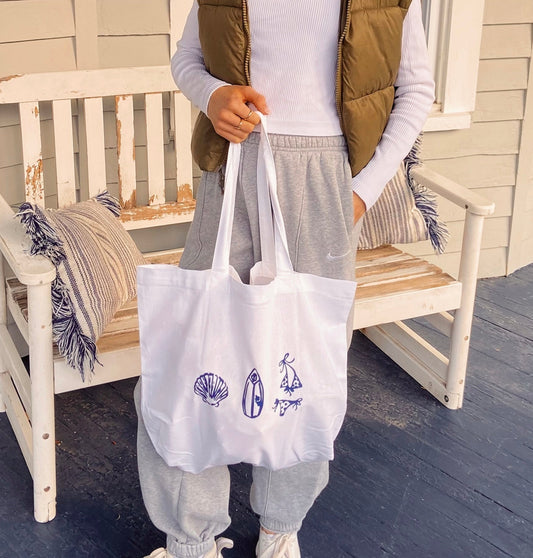 Costal Seashell Trio Tote - costal.customs