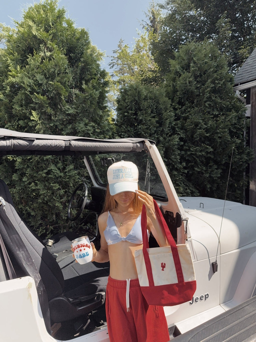 Lucky Lucy Lobster Tote - costal.customs