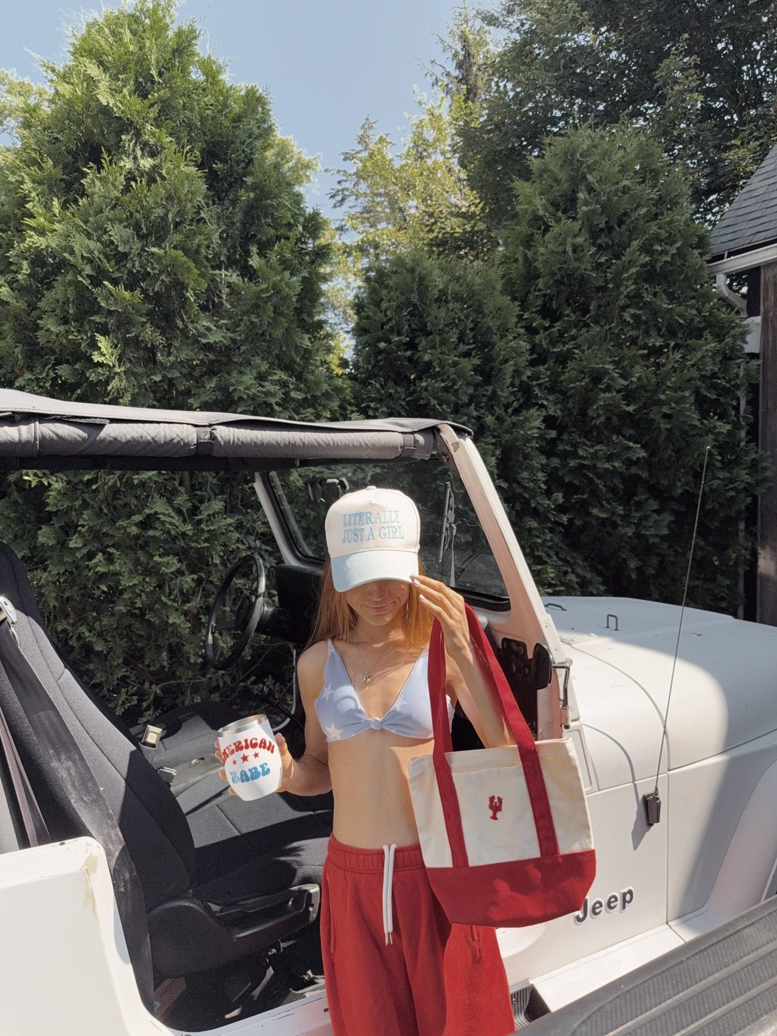 Lucky Lucy Lobster Tote - costal.customs