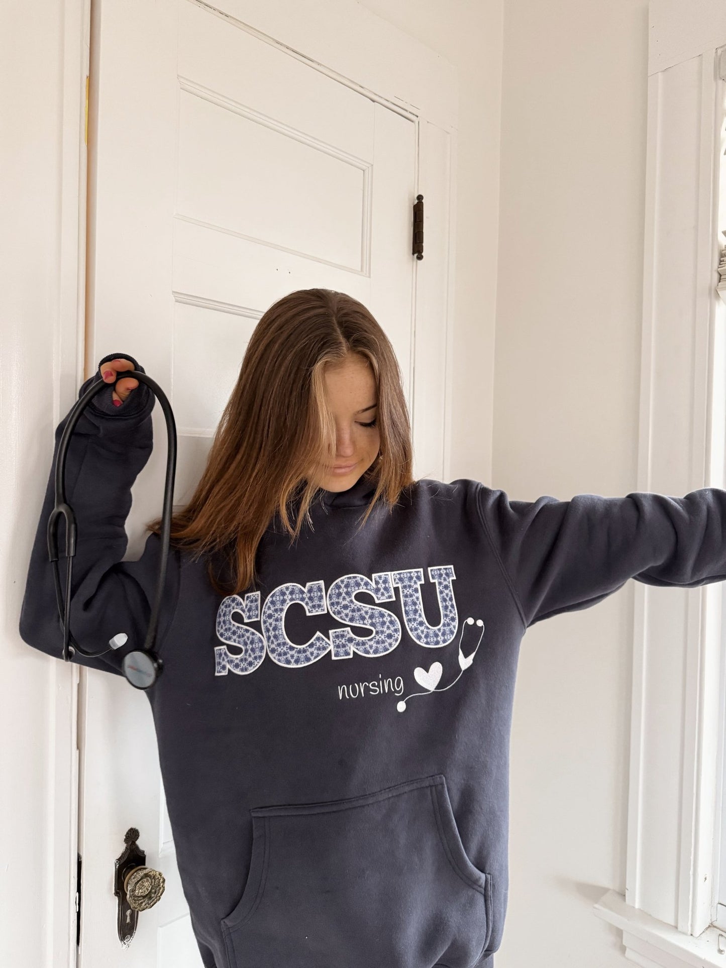 SCSU nursing hoodie - costal.customs